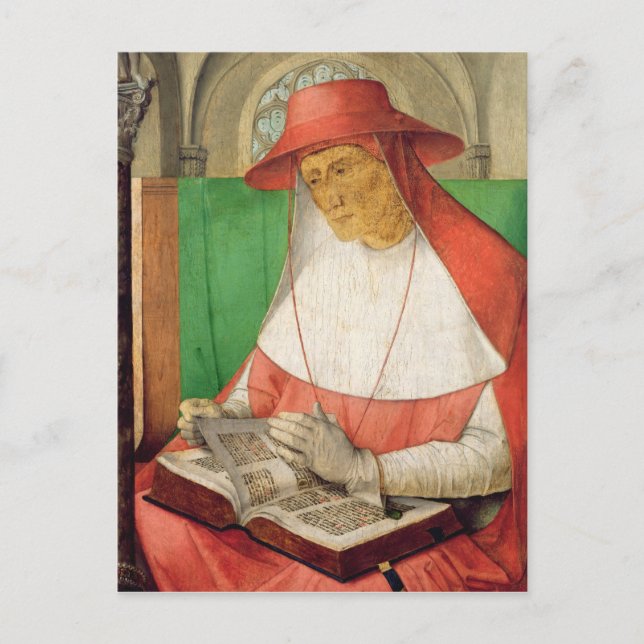 Portrait of St. Jerome  c.1475 Postcard (Front)