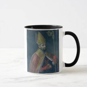 Portrait of St. Nicholas, 1700 (oil on canvas) Mug