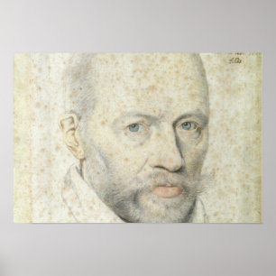 Portrait of St. Vincent de Paul Poster