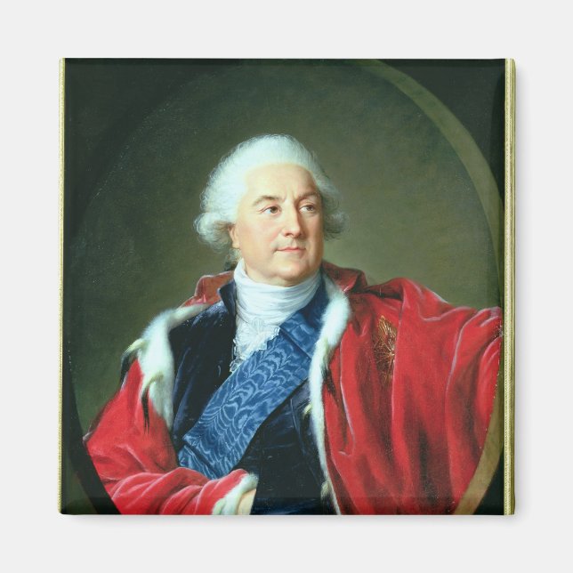Portrait of Stanislas II Augustus , 1797 Magnet (Front)