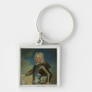 Portrait of Stanislas Lesczinski King of Poland Key Ring