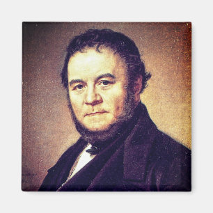 Portrait of Stendhal Magnet