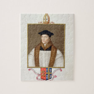 Portrait of Stephen Gardiner (c.1483-1555) Bishop Jigsaw Puzzle
