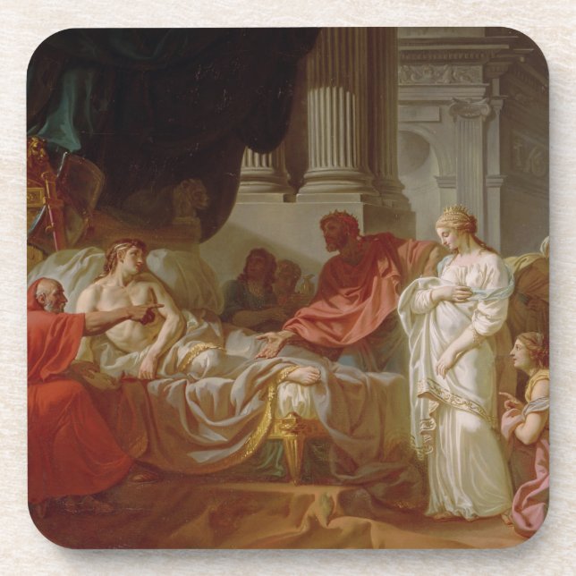 Portrait of Suger, Abbot of St Denis (1082-1152), Coaster (Front)