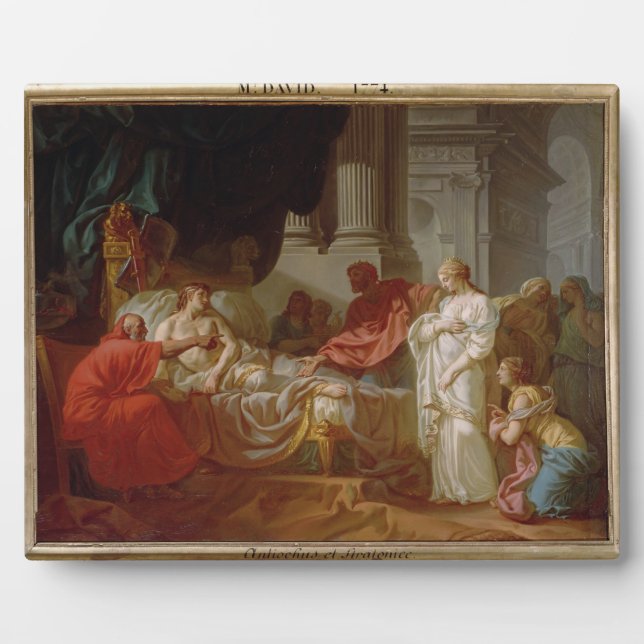 Portrait of Suger, Abbot of St Denis (1082-1152), Plaque (Front)