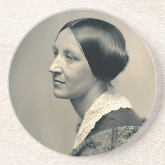 Portrait of Susan Brownell Anthony 1850 Coaster (Front)