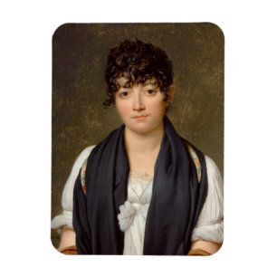 Portrait of Suzanne Le Peletier de Saint-Fargeau Magnet