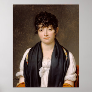 Portrait of Suzanne Le Peletier Poster