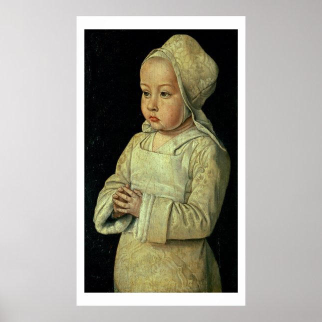 Portrait of Suzanne of Bourbon (1491-1521) daughte Poster (Front)