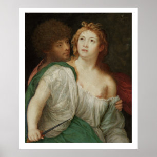 Portrait of Tarquin and Lucretia Poster