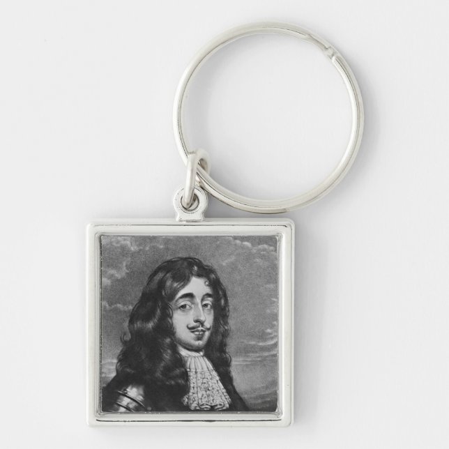 Portrait of the 8th Earl of Derby Key Ring (Front)