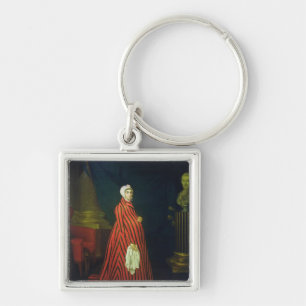 Portrait of the Actress and Praskovya Key Ring