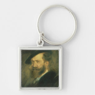 Portrait of the Artist Wilhelm Busch , c.1878 Key Ring