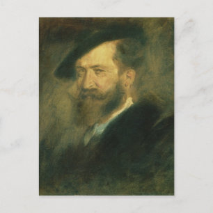 Portrait of the Artist Wilhelm Busch , c.1878 Postcard