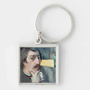 Portrait of the Artist with the Idol, c.1893 Key Ring