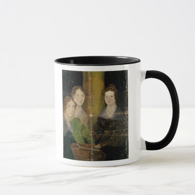 Portrait of the Bronte Sisters, c.1834 Mug (Right)