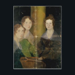 Portrait of the Bronte Sisters, c.1834 Postcard<br><div class="desc">Portrait of the Bronte Sisters,  c.1834 | by Patrick Branwell Bronte | Art Location: National Portrait Gallery,  London,  UK | English Artist | Image Collection Number: XCF268077</div>