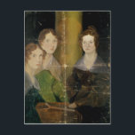 Portrait of the Bronte Sisters, c.1834 Postcard<br><div class="desc">Portrait of the Bronte Sisters,  c.1834 | by Patrick Branwell Bronte | Art Location: National Portrait Gallery,  London,  UK | English Artist | Image Collection Number: XCF268077</div>