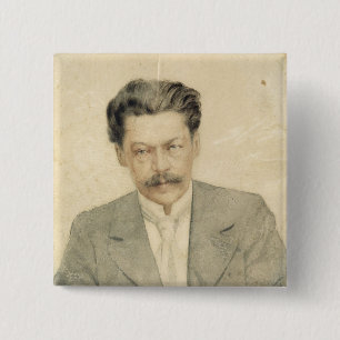 Portrait of the composer Anton Arensky 15 Cm Square Badge