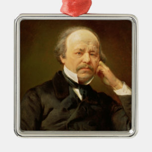 Portrait of the Composer Metal Ornament