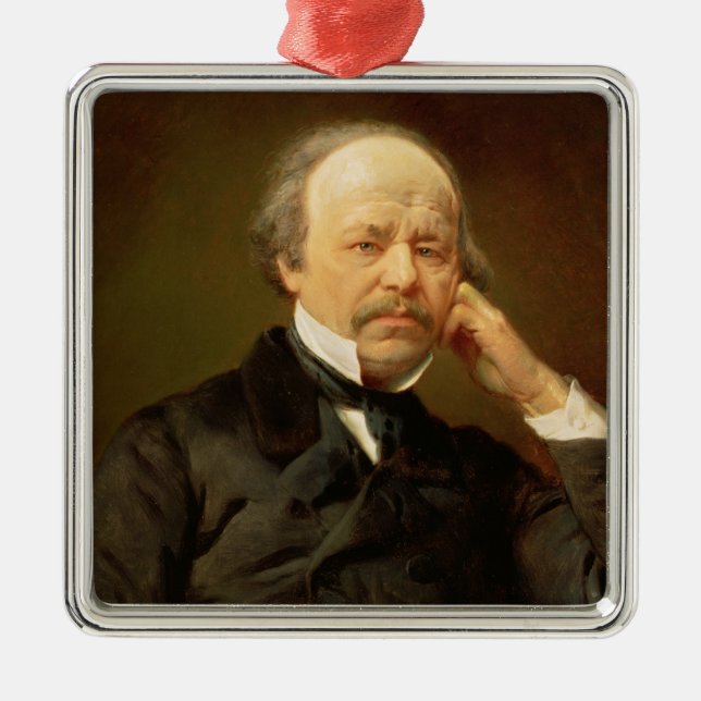 Portrait of the Composer Metal Ornament (Front)