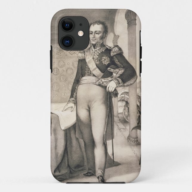 Portrait of the Comte de Bourmont (1773-1846), Com Case-Mate iPhone Case (Back)