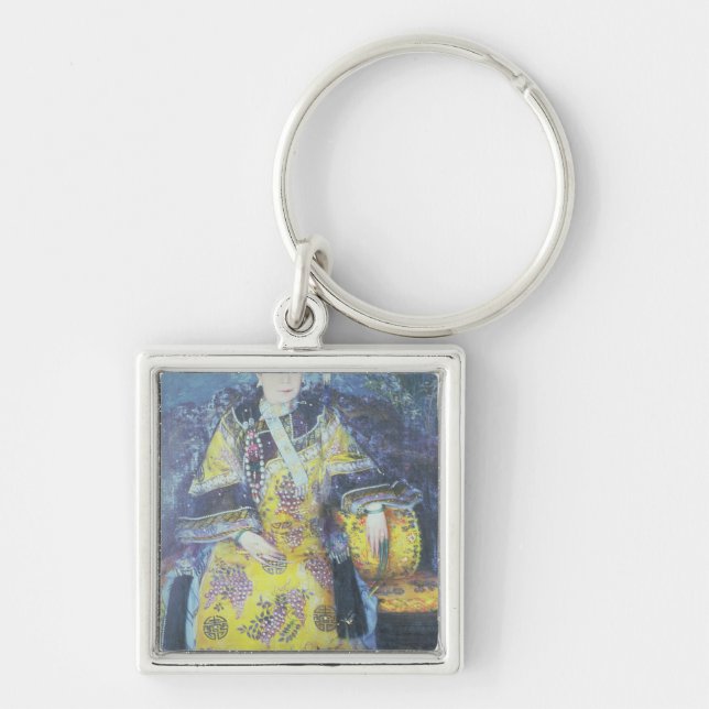 Portrait of the Empress Dowager Cixi Key Ring (Front)
