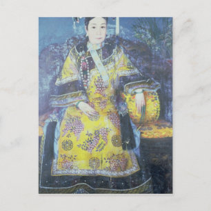 Portrait of the Empress Dowager Cixi Postcard