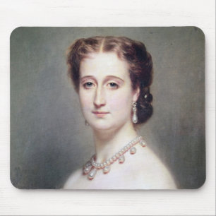 Portrait of the Empress Eugenie Mouse Pad