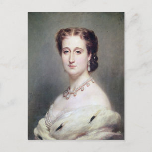 Portrait of the Empress Eugenie Postcard