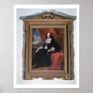 Portrait of the Grand Duke Cosimo III (oil on canv Poster