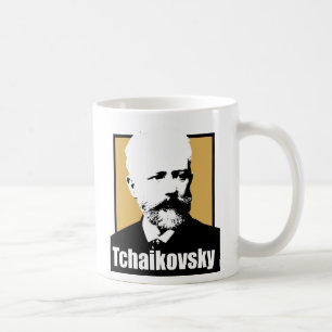 Portrait of the great Russian composer Tchaikovsky Coffee Mug