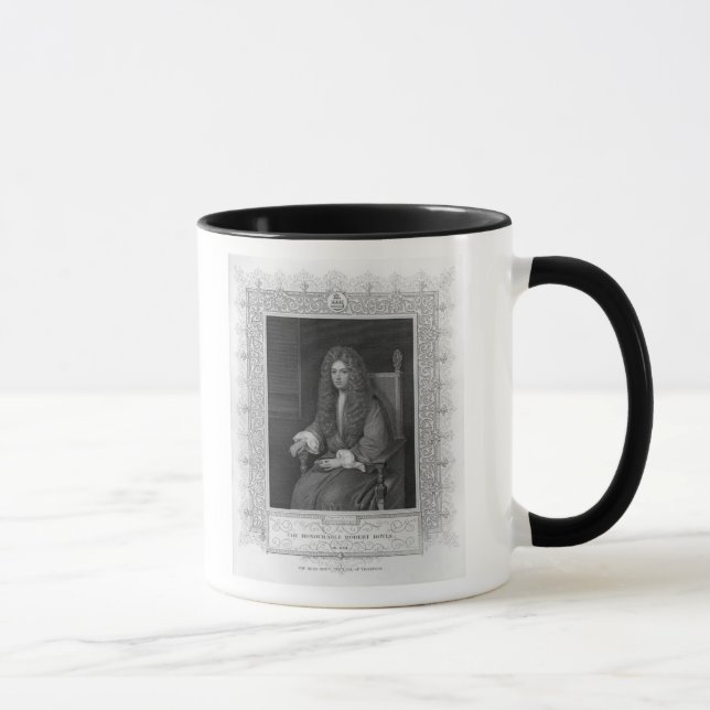 Portrait of The Honourable Robert Boyle Mug (Right)