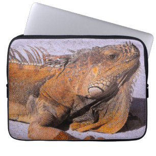 Portrait of the Iguana Laptop Sleeve