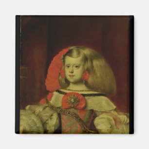 Portrait of the Infanta Margarita Magnet