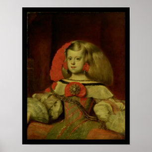 Portrait of the Infanta Margarita Poster
