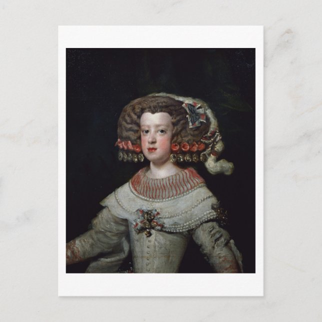 Portrait of the Infanta Maria Teresa (1638-83) fut Postcard (Front)