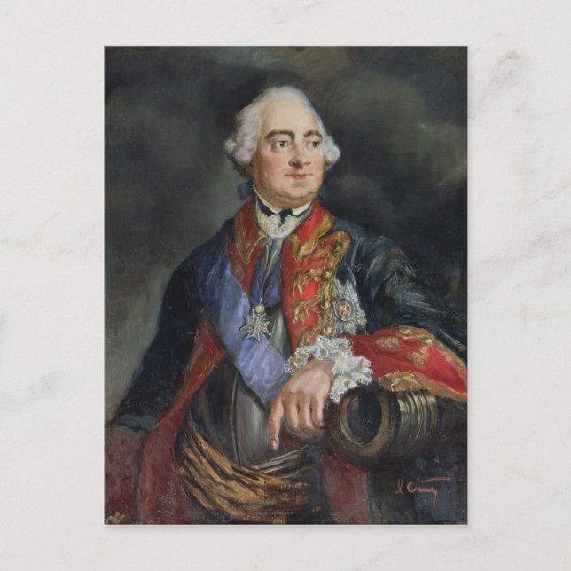 Portrait of the Mathematician Leonhard Euler Postcard (Front)