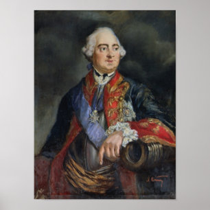 Portrait of the Mathematician Leonhard Euler Poster