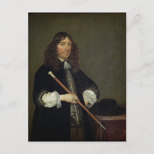 Portrait of the Mayor Postcard (Front)