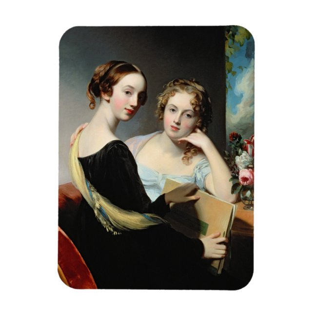 Portrait of the McEuen sisters, after 1823 Magnet (Vertical)