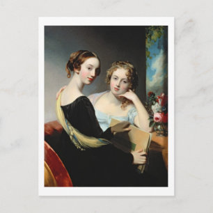 Portrait of the McEuen sisters, after 1823 Postcard