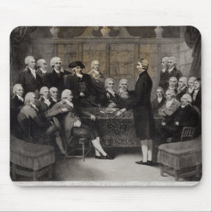 Portrait of the Medical Society Members of Mouse Pad