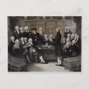 Portrait of the Medical Society Members of Postcard