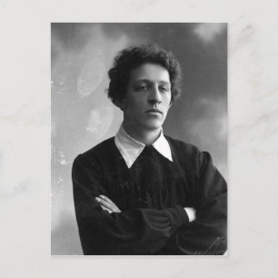 Portrait of the poet Alexander Blok Postcard
