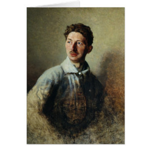Portrait of the poet Sergey Gorodetsky  1909