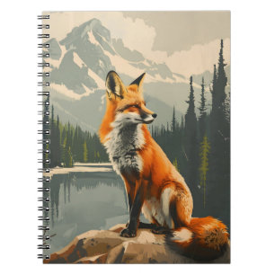 Portrait of the Red Fox Notebook