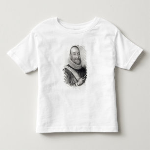Portrait of Theodore Agrippa d'Aubigne Toddler T-Shirt