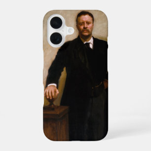 Portrait of Theodore Roosevelt by John S. Sargent iPhone 16 Case