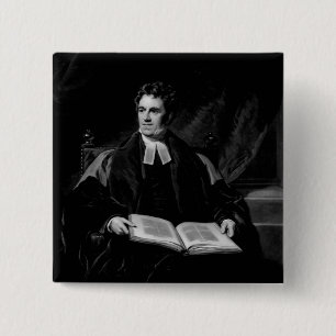 Portrait of Thomas Arnold 15 Cm Square Badge